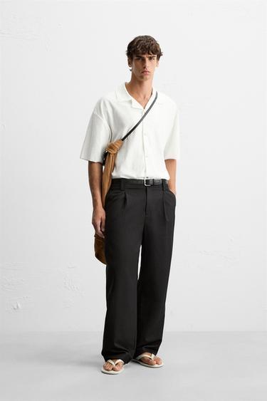 TEXTURED RELAXED FIT SHIRT - White by Zara