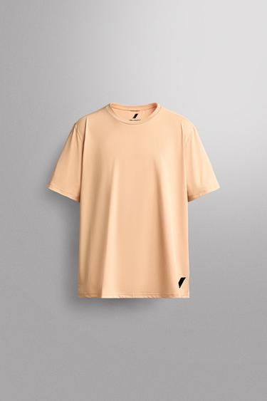 BASIC TECHNICAL T-SHIRT - Orange by Zara