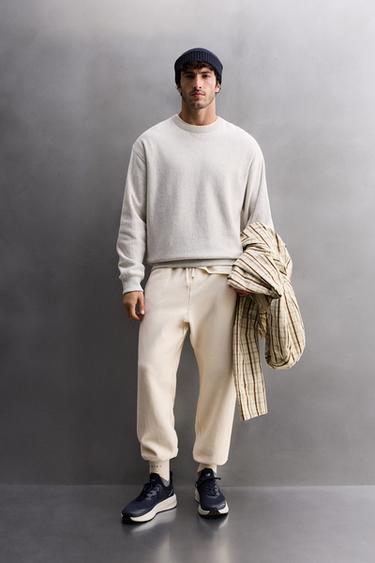 TRAINING CREW NECK SWEATSHIRT - Grey marl by Zara
