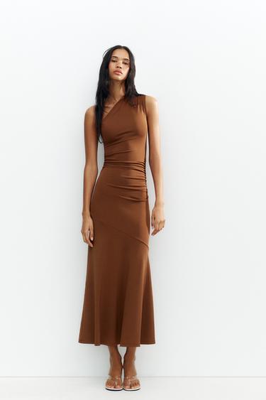 ASYMMETRIC LENGTH DRESS - Toffee by Zara - Image 0