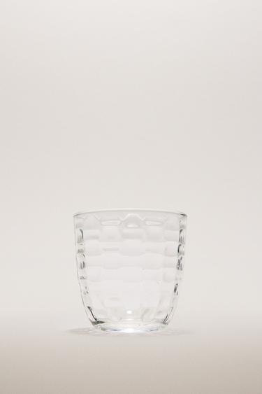 RAISED SQUARE-EFFECT TUMBLER - 990 by Zara