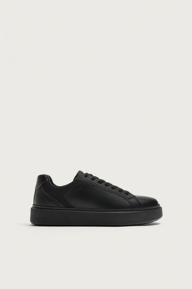 MONOCHROME CHUNKY TRAINERS - Black by Zara
