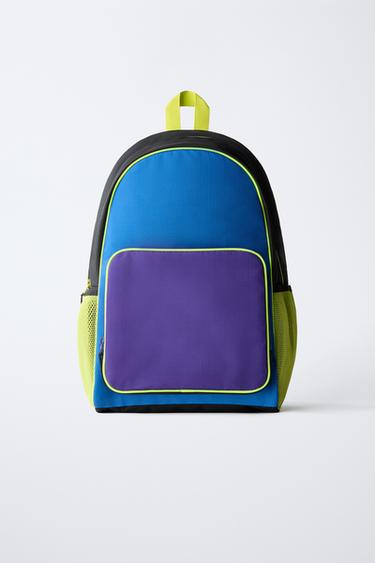 SCHOOL BACKPACK - Blue by Zara