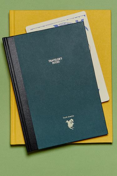 CONTINENTS TRAVEL DIARY SET (SET OF 6) - Multicoloured by Zara