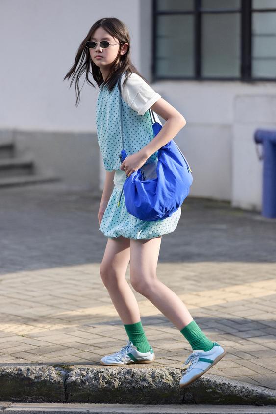 SLIM SOLE SNEAKERS - Blue by Zara - Image 0