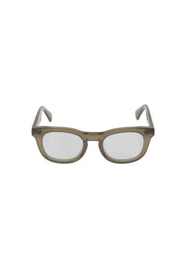 SQUARE SUNGLASSES - Brown by Zara