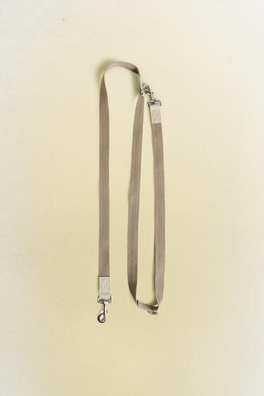 PLAIN MULTI-WAY DOG LEAD - Khaki by Zara