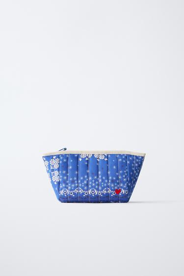 BANDANA TOILETRY BAG - Blue by Zara