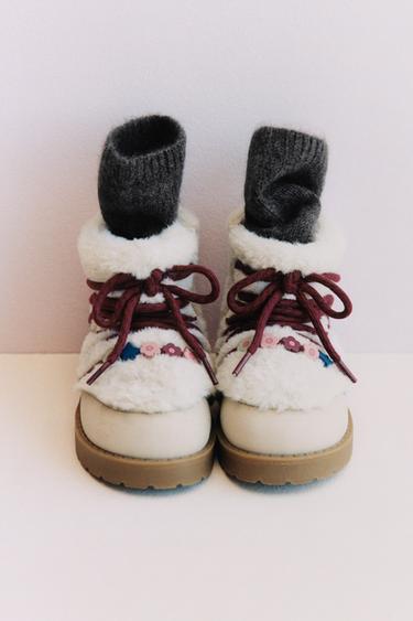 100% CASHMERE SOCKS - Brown by Zara