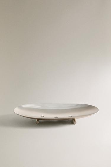 METAL BATHROOM SOAP DISH - Silver by Zara - Image 0