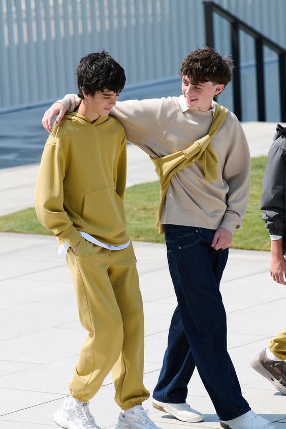 SPORTY JOGGERS - Pistachio by Zara - Image 0