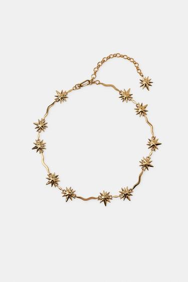 METAL SUN BELT - Golden by Zara