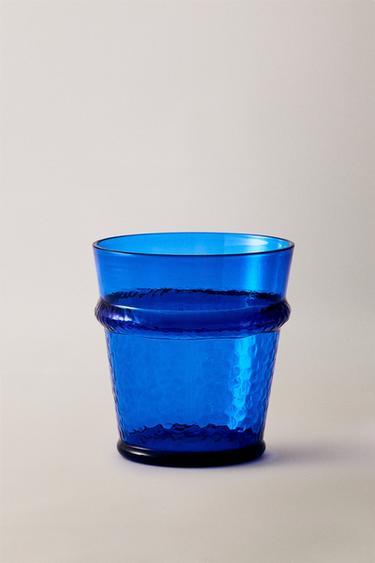 BLUE ACRYLIC TUMBLER - Blue by Zara