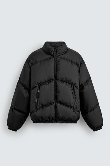 TECHNICAL PUFFER JACKET - Black by Zara
