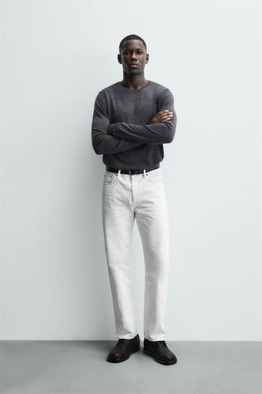 100% WOOL SWEATER - Anthracite Grey by Zara - Image 0