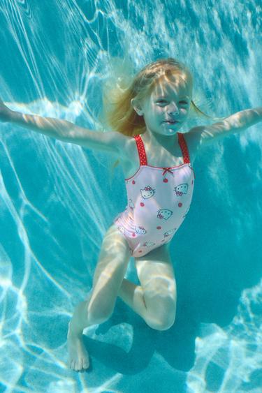 AGE 2-6 / HELLO KITTY © SANRIO SWIMSUIT - Pink by Zara
