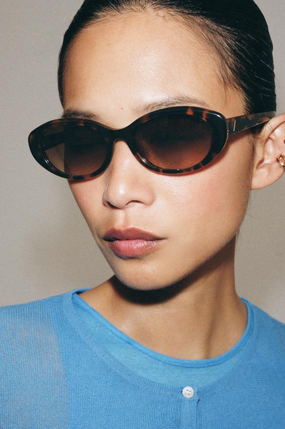 CATEYE SUNGLASSES - Brown by Zara - Image 0
