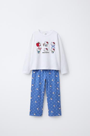AGES 2-6 / HELLO KITTY © SANRIO PYJAMAS - Blue by Zara