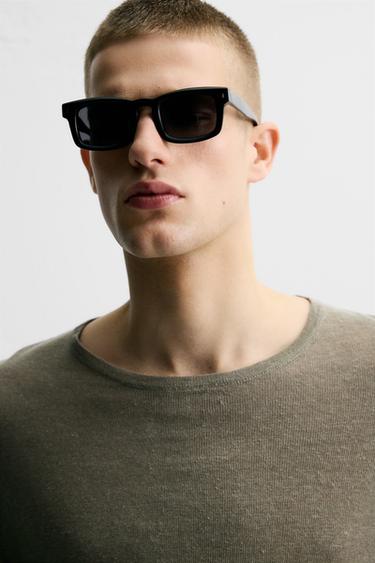 SQUARE SUNGLASSES - Black by Zara - Image 0