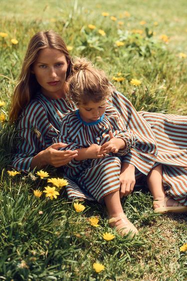 LIMITED EDITION STRIPED KAFTAN DRESS - striped by Zara