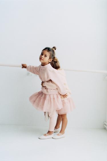 RUFFLED TULLE SKIRT - Pink by Zara