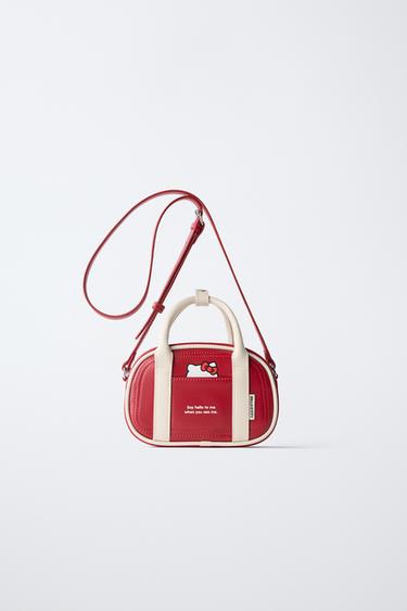 HELLO KITTY© SANRIO CROSSBODY BAG - Red by Zara