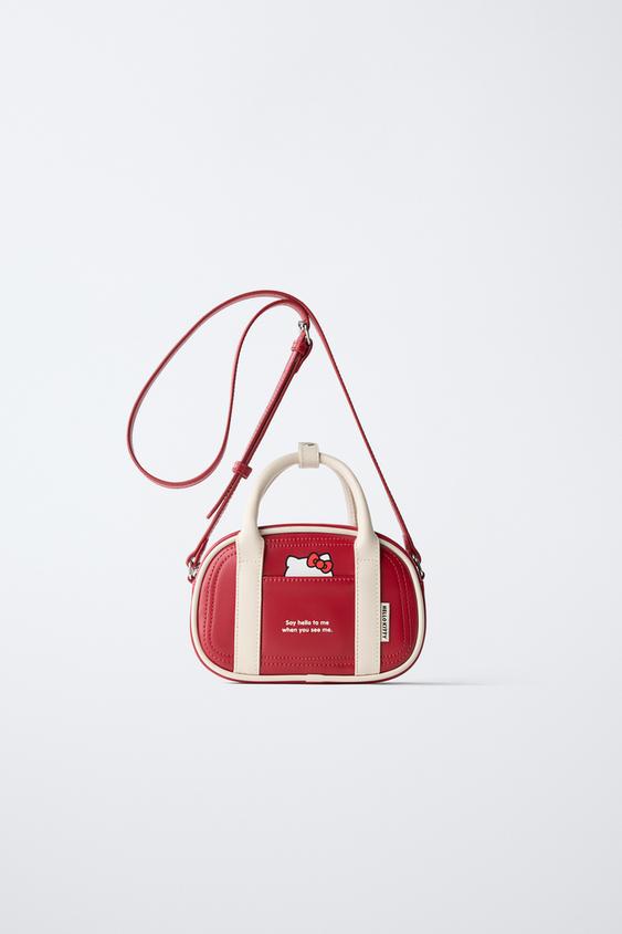 HELLO KITTY© SANRIO CROSSBODY BAG - Red by Zara - Image 0