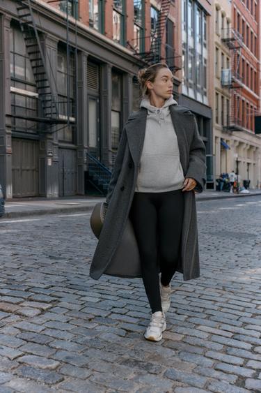 WIDE WAIST LEGGINGS - Black by Zara