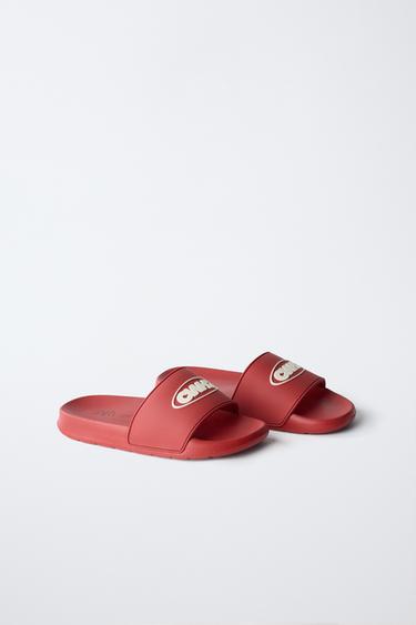 POOL SLIDERS - Red by Zara