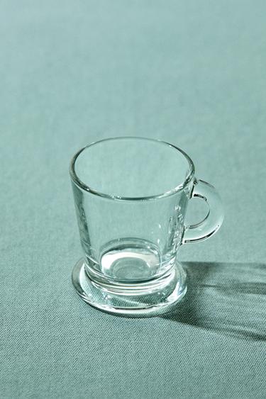 TRANSPARENT GLASS ESPRESSO CUP - 990 by Zara