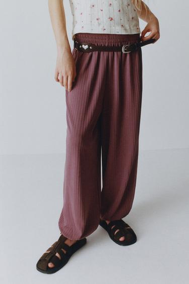 HEART APPLIQUÉ BELT - Brown by Zara