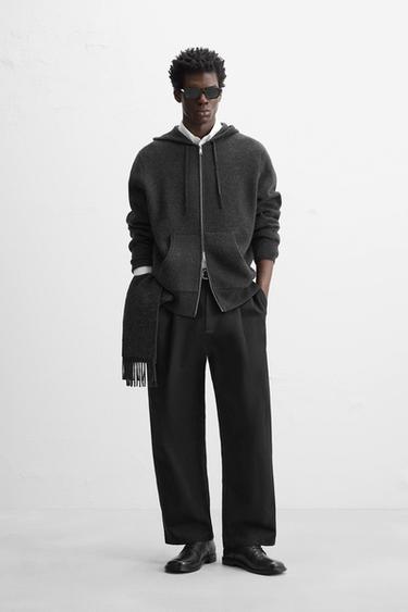 PLEATED TROUSERS - Black by Zara - Image 0