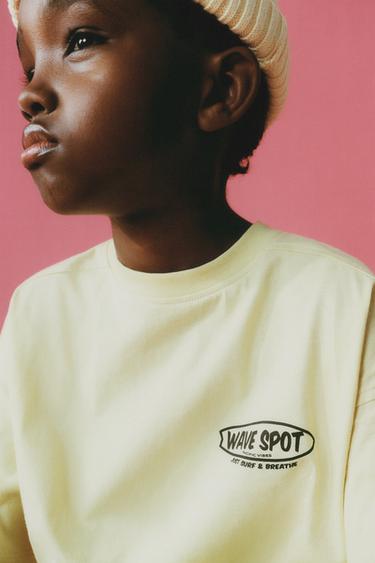 T-SHIRT AND BERMUDA SHORTS SET - Lime by Zara