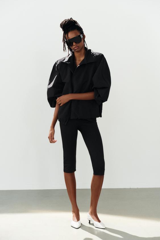 POLYAMIDE HALTER JUMPSUIT - Black by Zara - Image 0