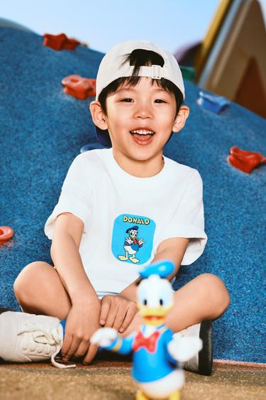 DONALD DUCK © DISNEY EMBROIDERED T-SHIRT - White by Zara