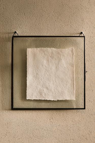 PHOTO FRAME WITH BLACK BORDER - Black by Zara