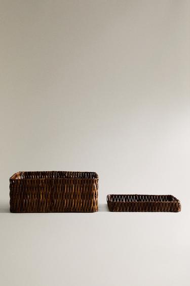RECTANGULAR HAMPERS - Brown by Zara - Image 0