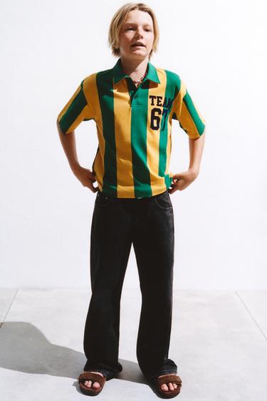 TEAM SIX SEVEN STRIPED POLO SHIRT - striped by Zara