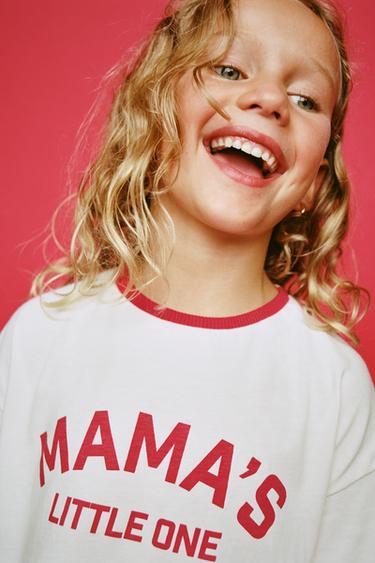 SLOGAN PRINT T-SHIRT - White by Zara