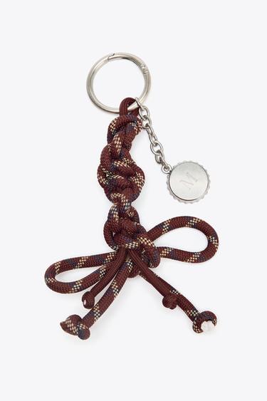 CORD CHARM - Burgundy Red by Zara