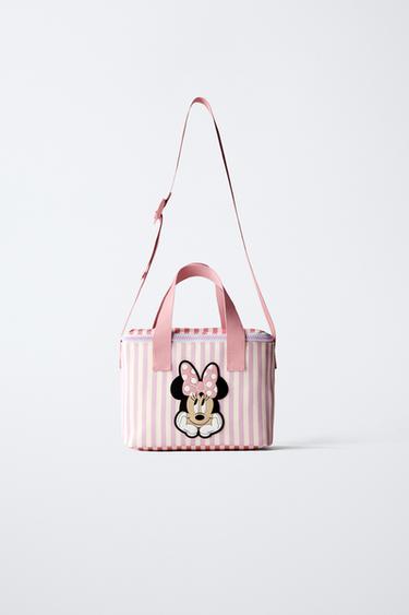 MINNIE MOUSE © DISNEY STRIPED BAG - Pink by Zara - Image 0