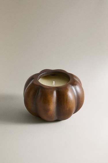 (240 G) PUMPKIN SPICE SCENTED CANDLE - Pumpkin by Zara