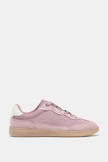 CONTRAST TRAINERS - Mauve Purple by Zara