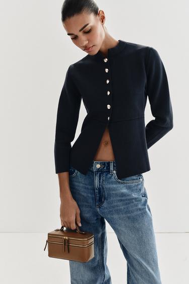 VANITY BAG - Dark tan by Zara