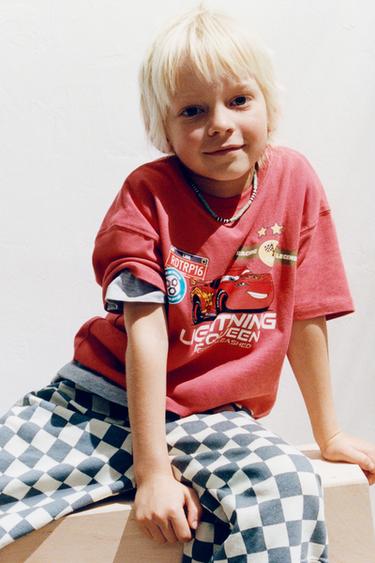 CARS LIGHTNING MCQUEEN © DISNEY PRINTED T-SHIRT - Red by Zara