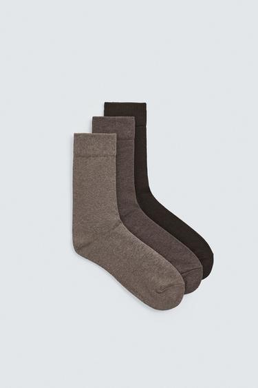 3-PACK OF TEXTURED SOCKS - various by Zara