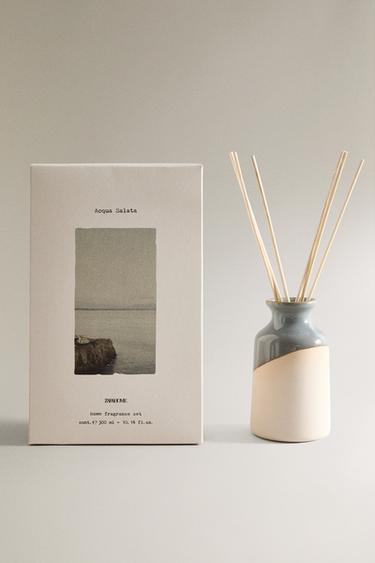 (300 ML) ACQUA SALATA REED DIFFUSERS + REFILL - Aquamarine by Zara - Image 0