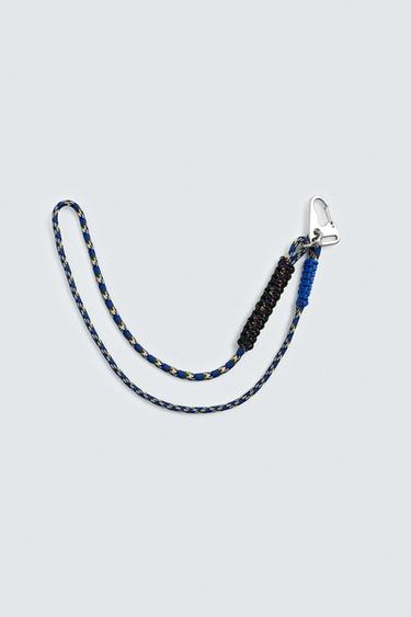 CONTRAST CORD KEY RING - various by Zara