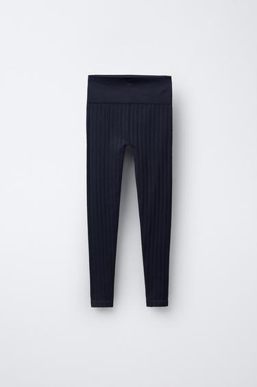 SEAMLESS GYM LEGGINGS - Blue by Zara