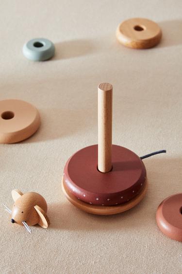 CHILDREN'S TOY MOUSE BLOCKS - Multicoloured by Zara